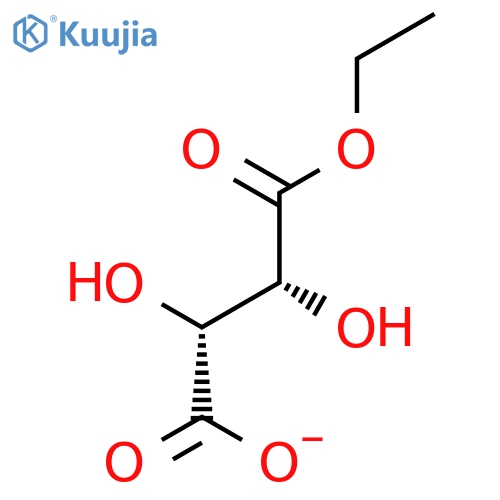 (2R,3R)-4-?Ethoxy-?2,?3-?dihydroxy-?4-?oxobutanoic acid structure