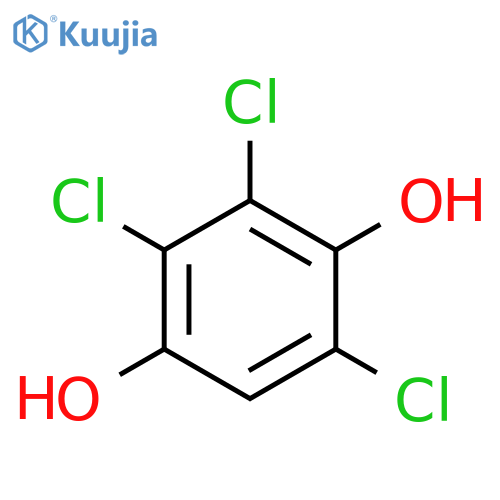 2,3,5-trichlorobenzene-1,4-diol structure