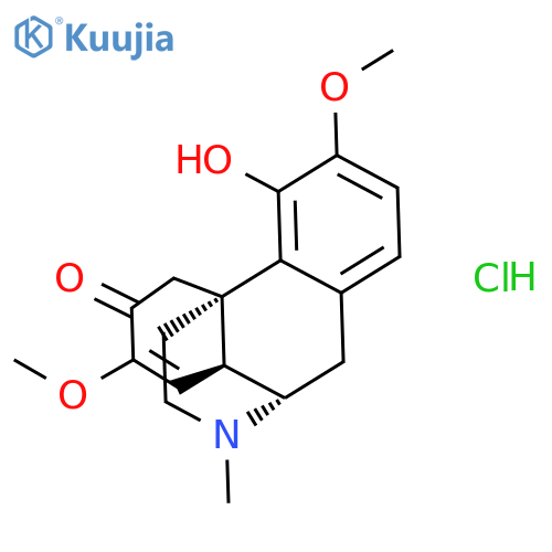 Sinomenine hydrochloride structure