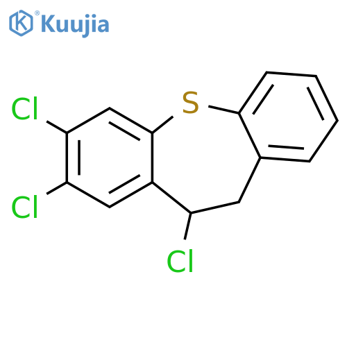 Dibenzo[b,f]thiepin, 2,3,11-trichloro-10,11-dihydro- structure