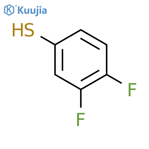 3,4-Difluorothiophenol structure