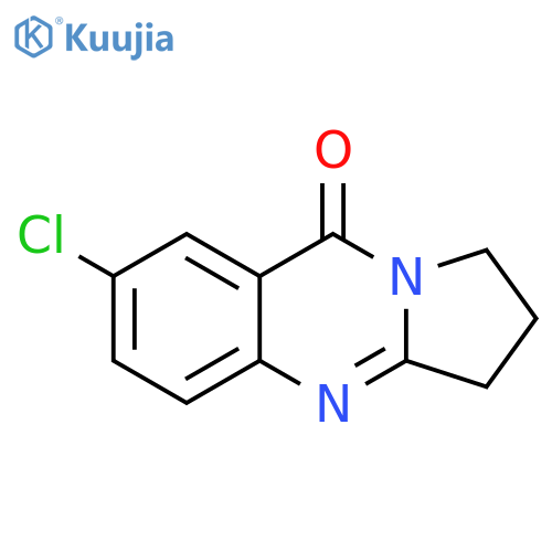 7-Chloro-2,3-dihydropyrrolo2,1-Bquinazolin-9(1H)-one structure