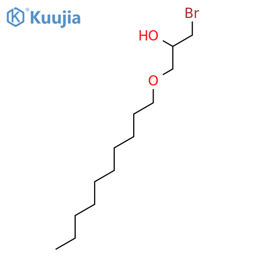 2-Propanol, 1-bromo-3-(decyloxy)- structure