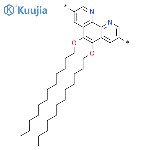 POLY[5,6-BIS(DODECYLOXY)-1,10-PHENANTHROLINE-3,8-DIYL] structure