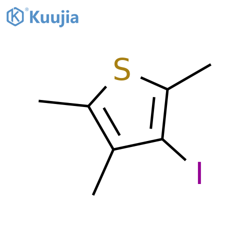 3-Iodo-2,4,5-trimethylthiophene structure