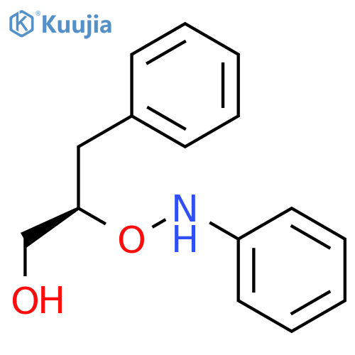 (R)-3-phenyl-2-(N-phenyl-aminooxy)-propan-1-ol structure