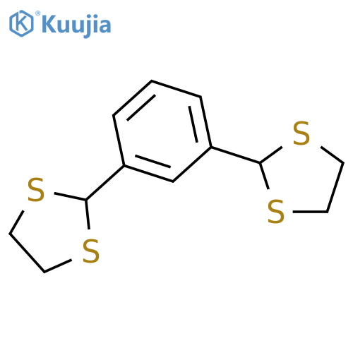 1,3-DITHIOLANE, 2,2'-(1,3-PHENYLENE)BIS- structure
