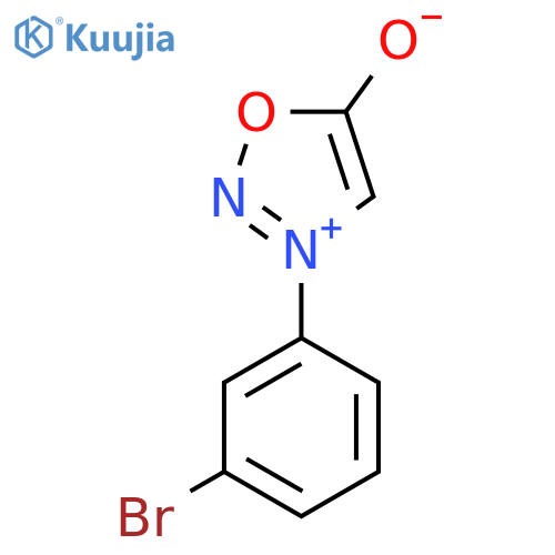 3-(3-Bromophenyl)-1,2,3-oxadiazol-3-ium-5-olate structure