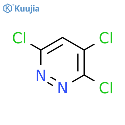3,4,6-Trichloropyridazine structure