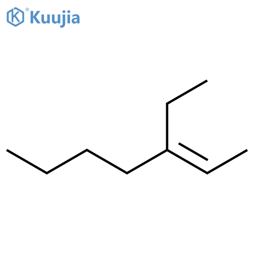 2-Heptene, 3-ethyl-, (E)- structure
