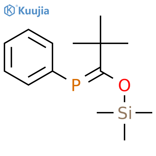 Phosphine, [2,2-dimethyl-1-[(trimethylsilyl)oxy]propylidene]phenyl- structure