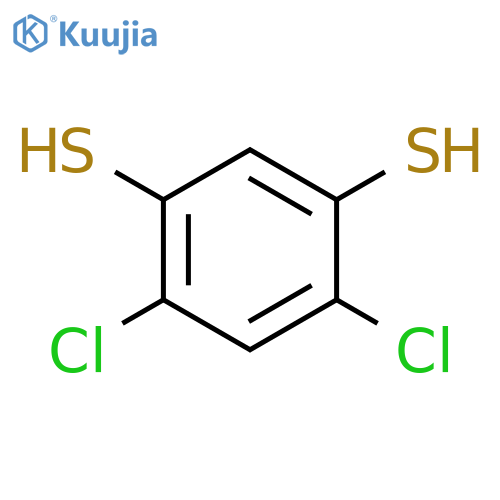 4,6-dichlorobenzene-1,3-dithiol structure