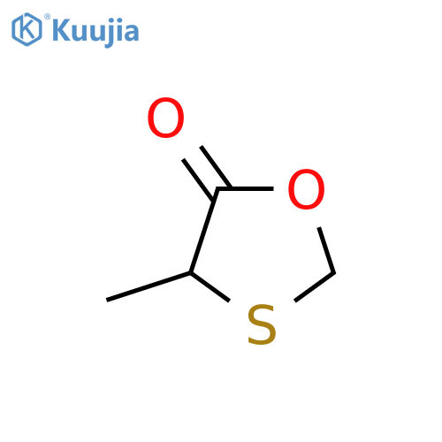 4-Methyl-1,3-oxathiolan-5-one structure