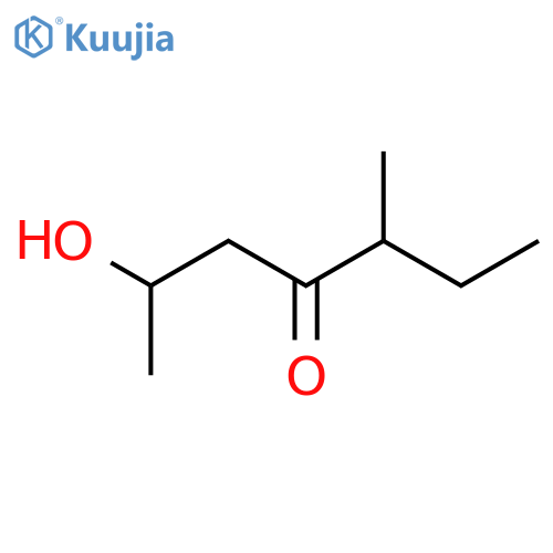 2-Hydroxy-5-methylheptan-4-one structure
