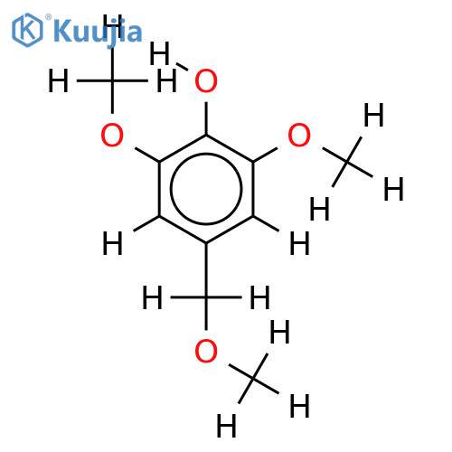 (4-Hydroxy-3,5-dimethoxybenzyl)-methylaether structure