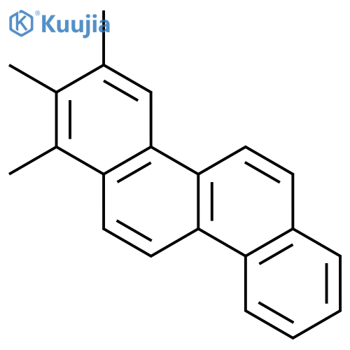 1,2,3-Trimethylchrysene structure