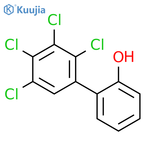 [1,1'-Biphenyl]ol, tetrachloro- structure