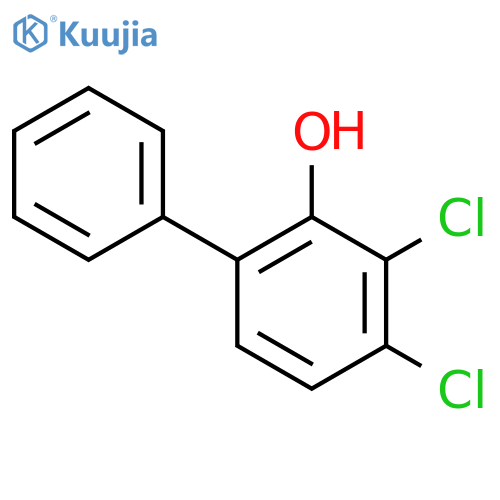 [1,1'-Biphenyl]ol,dichloro- (9CI) structure