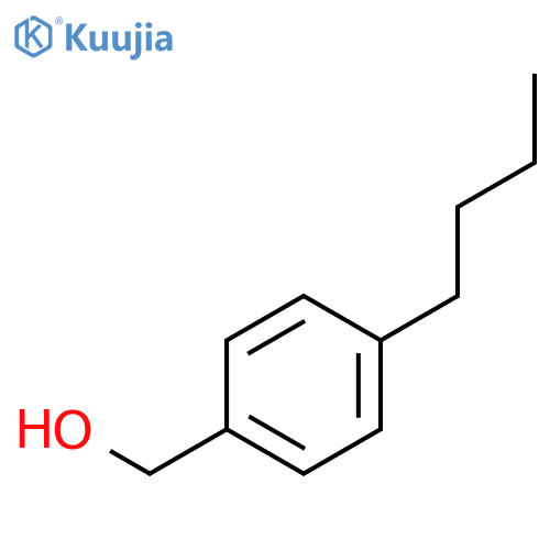 (4-Butylphenyl)methanol structure