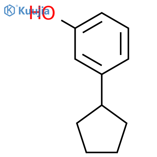 3-cyclopentylphenol structure