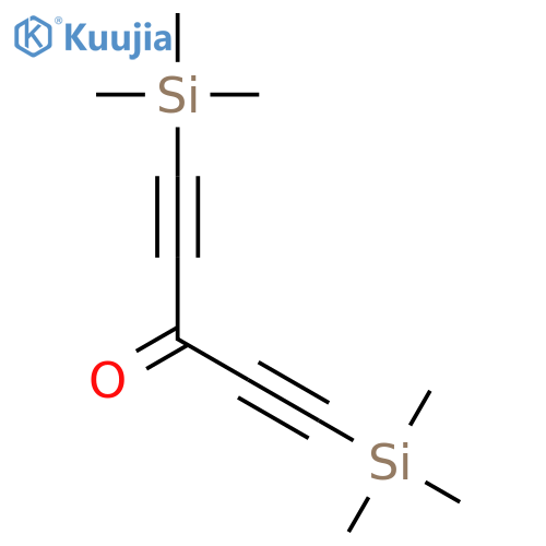 1,4-Pentadiyn-3-one, 1,5-bis(trimethylsilyl)- structure