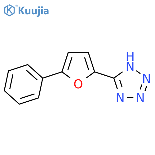 1H-Tetrazole, 5-(5-phenyl-2-furanyl)- structure