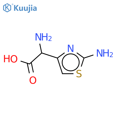 a,2-diamino-4-Thiazoleacetic acid structure