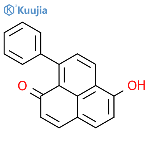 6-Hydroxy-9-phenyl-1H-phenalen-1-one structure