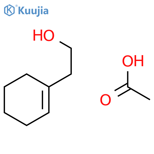 1-CYCLOHEXENE-1-ETHANOL, ACETATE structure