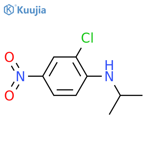 2-chloro-4-nitro-N-(propan-2-yl)aniline structure