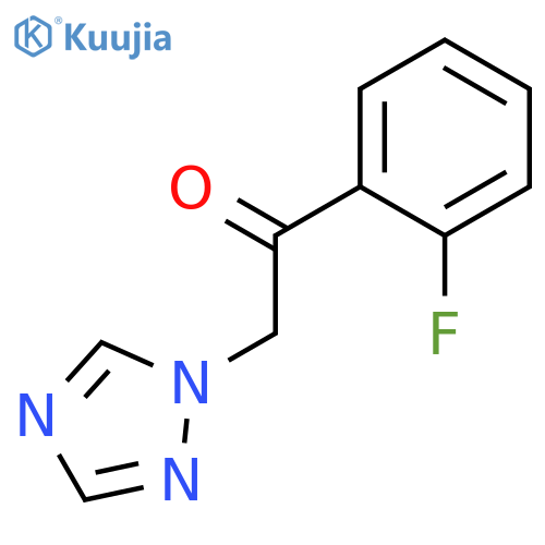 Ethanone, 1-(2-fluorophenyl)-2-(1H-1,2,4-triazol-1-yl)- structure