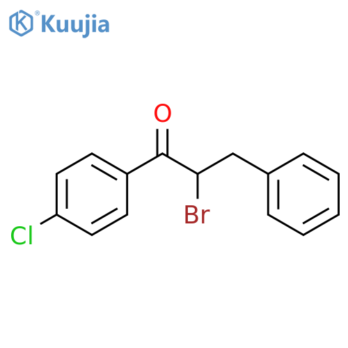1-Propanone, 2-bromo-1-(4-chlorophenyl)-3-phenyl- structure