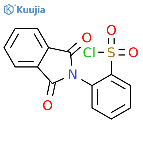 Benzenesulfonyl chloride, 2-(1,3-dihydro-1,3-dioxo-2H-isoindol-2-yl)- structure