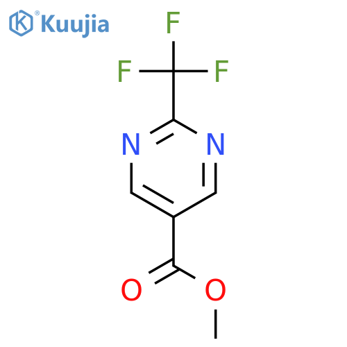 [2-(trifluoromethyl)pyrimidin-5-yl]methanol structure