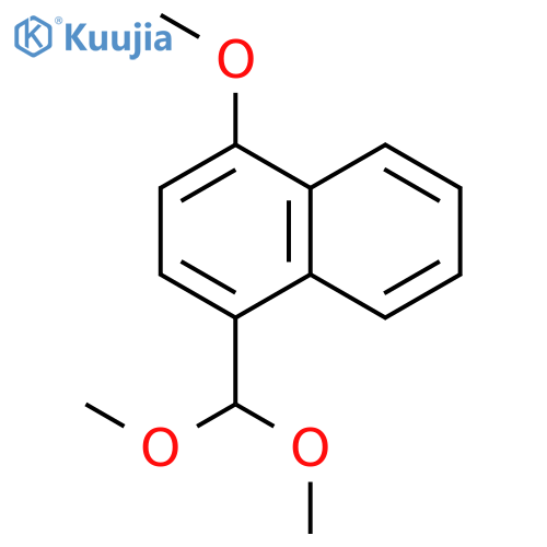 NAPHTHALENE, 1-(DIMETHOXYMETHYL)-4-METHOXY- structure