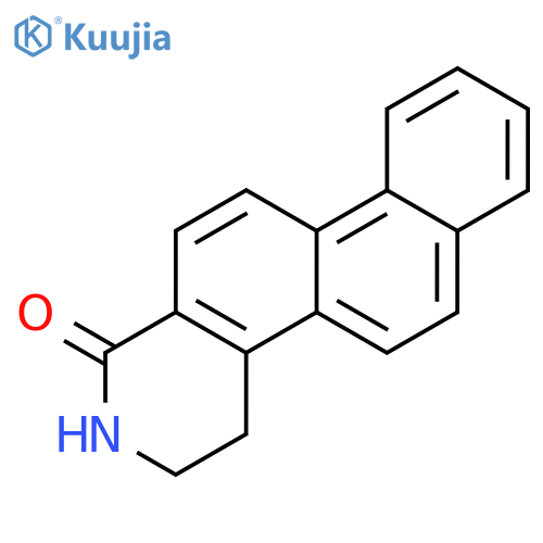 Naphth[2,1-f]isoquinolin-1(2H)-one, 3,4-dihydro- structure