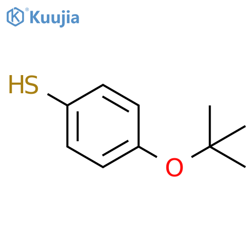 4-tert-Butoxybenzenethiol structure