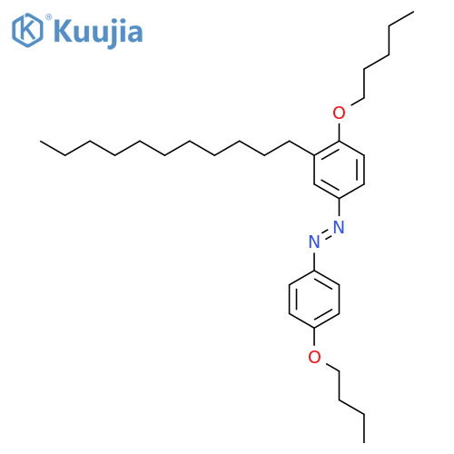 Diazene, (4-butoxyphenyl)[4-(pentyloxy)-3-undecylphenyl]-, (1E)- structure