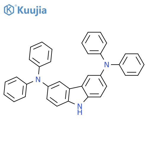 3,6-(二苯胺基)咔唑 structure
