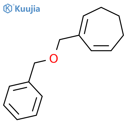 1,3-CYCLOHEPTADIENE, 2-[(PHENYLMETHOXY)METHYL]- structure