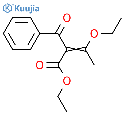 Benzenepropanoic acid, a-(1-ethoxyethylidene)-b-oxo-, ethyl ester structure