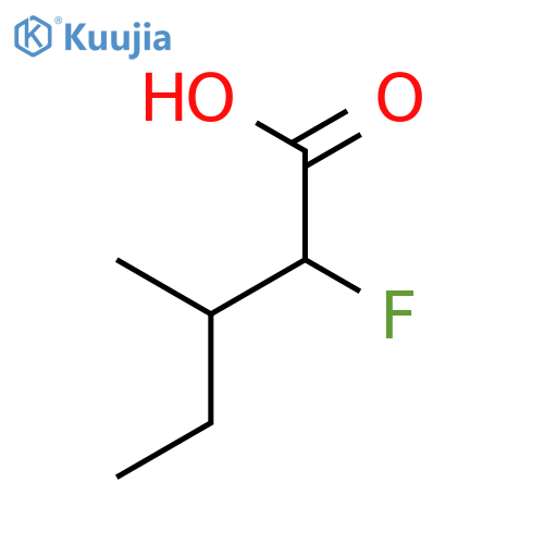 2-fluoro-3-methylpentanoic acid structure