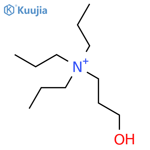 1-Propanaminium, 3-hydroxy-N,N,N-tripropyl- structure
