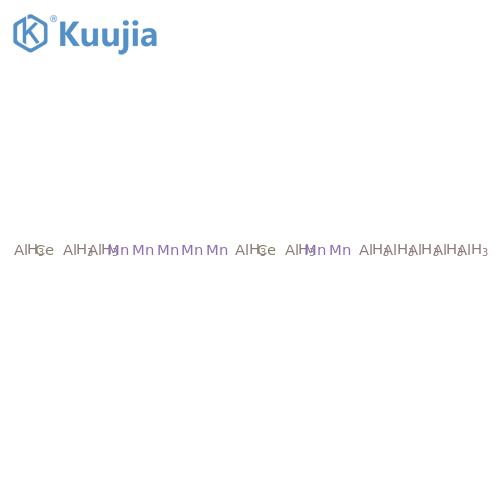 Aluminum, compd. with cerium and manganese (10:2:7) structure