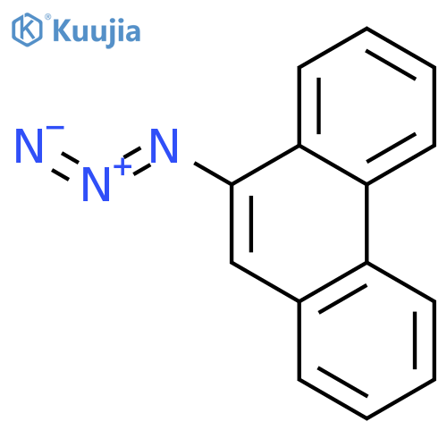 Phenanthrene, 9-azido- structure