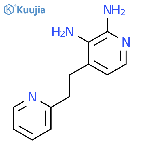 2,3-Pyridinediamine, 4-[2-(2-pyridinyl)ethyl]- structure