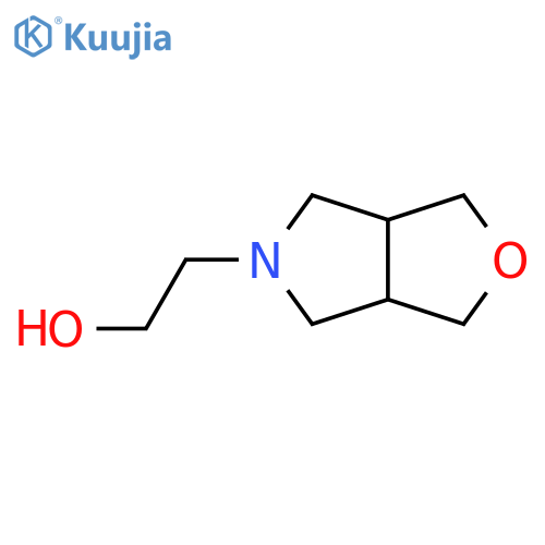 2-(tetrahydro-1H-furo3,4-cpyrrol-5(3H)-yl)ethan-1-ol structure