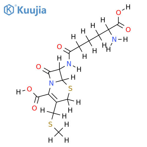 3-(Methylthiomethyl)cephalosporin C structure