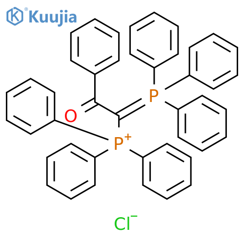 Phosphonium, [2-oxo-2-phenyl-1-(triphenylphosphoranylidene)ethyl]triphenyl-, chloride (1:1) structure