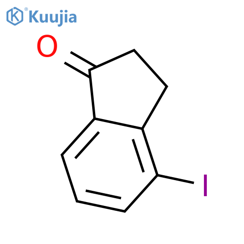 4-iodo-2,3-dihydro-1H-inden-1-one structure
